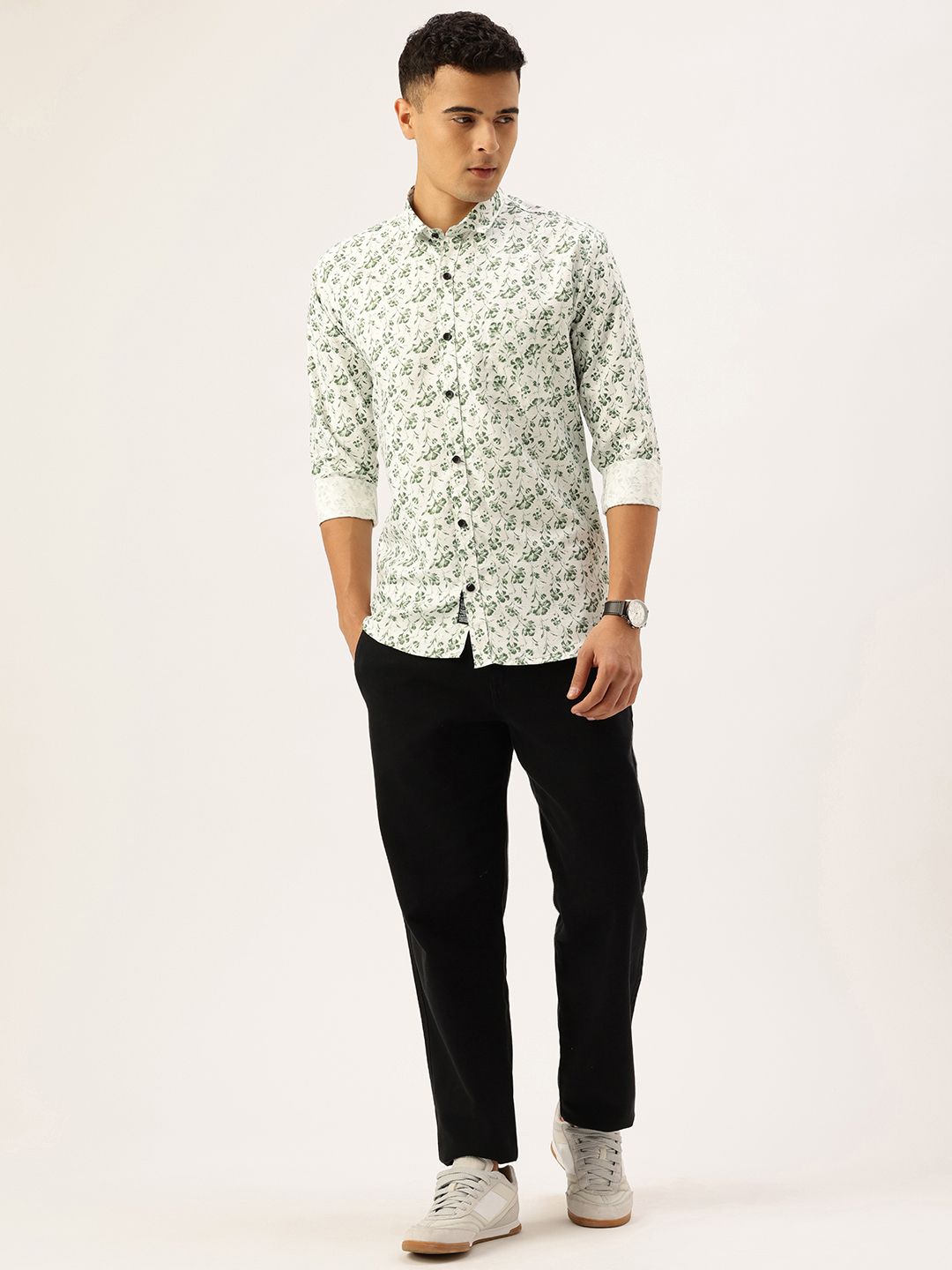 Buy FIFTY TWO Floral Printed Casual Shirt - Shirts for Men 35718485 ...