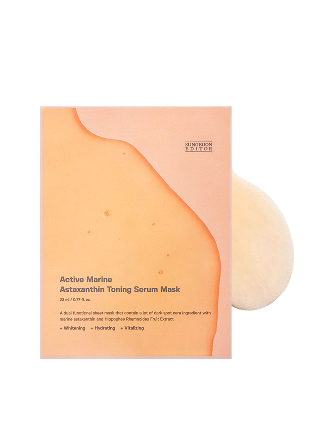 Sungboon editor Active Marine Astaxanthin Toning Serum Mask - 23 ml-picture-16
