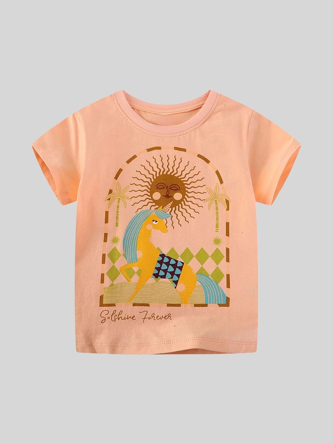 LULU & SKY Girls Pure Cotton Tshirts-picture-21