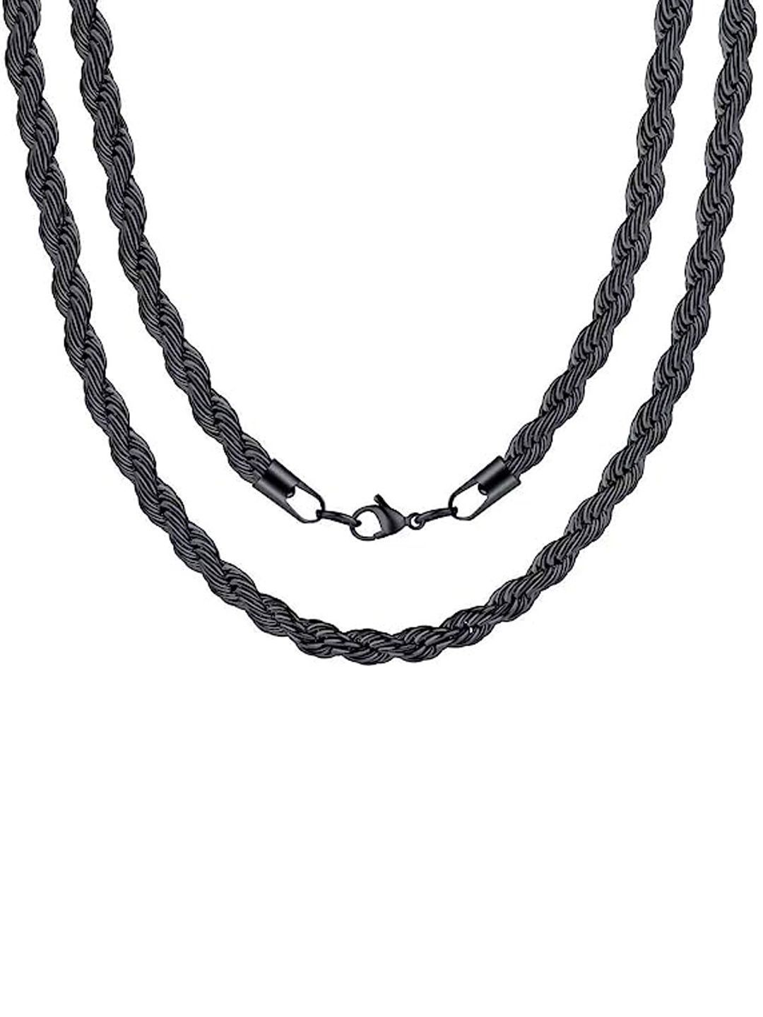 Young & Forever Unisex Sterling Silver Brass-Plated Chain-image-41