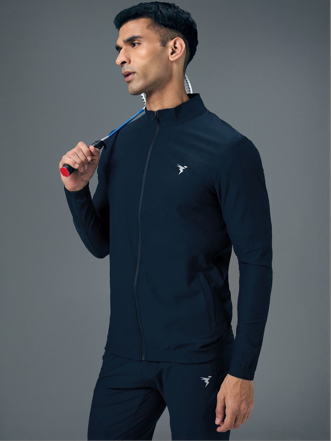 Technosport Men Brand Logo Lightweight Outdoor Sporty Jacket-image-8