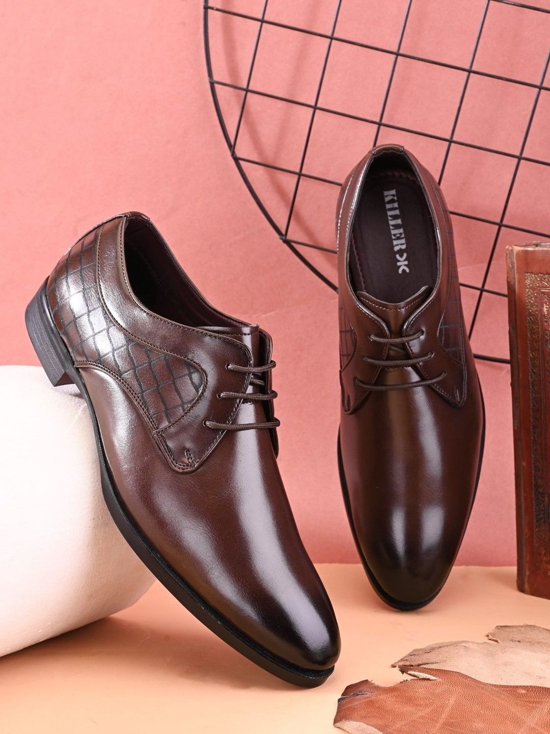 Killer Men Round Toe Formal Derbys-picture-17