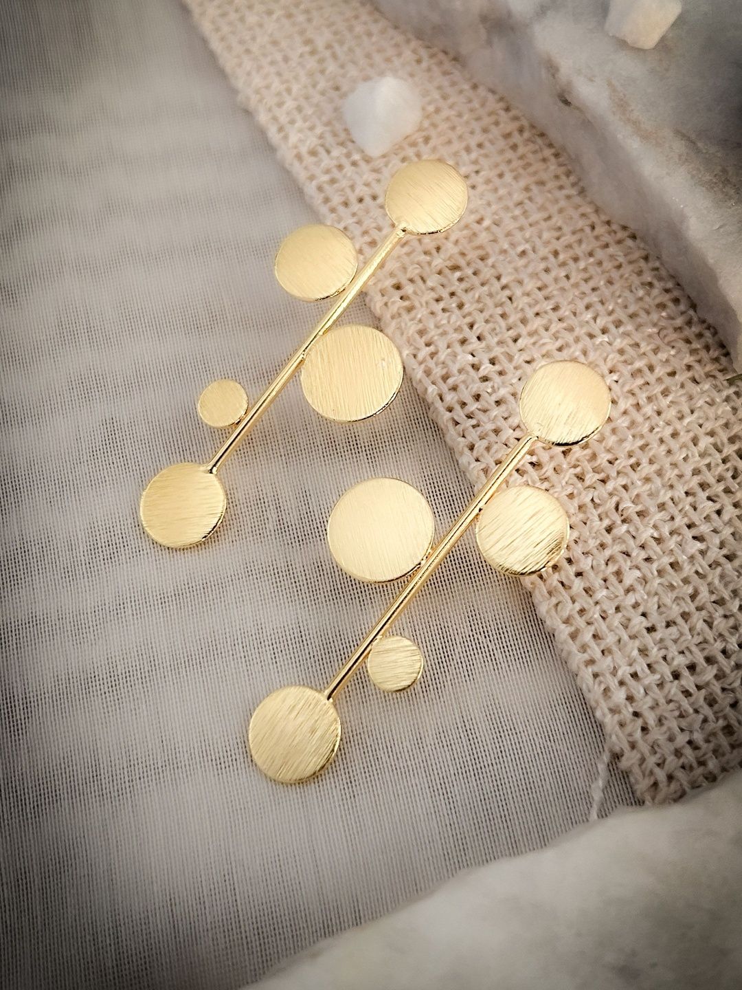 Canoopi Geometric Drop Earrings-picture-27