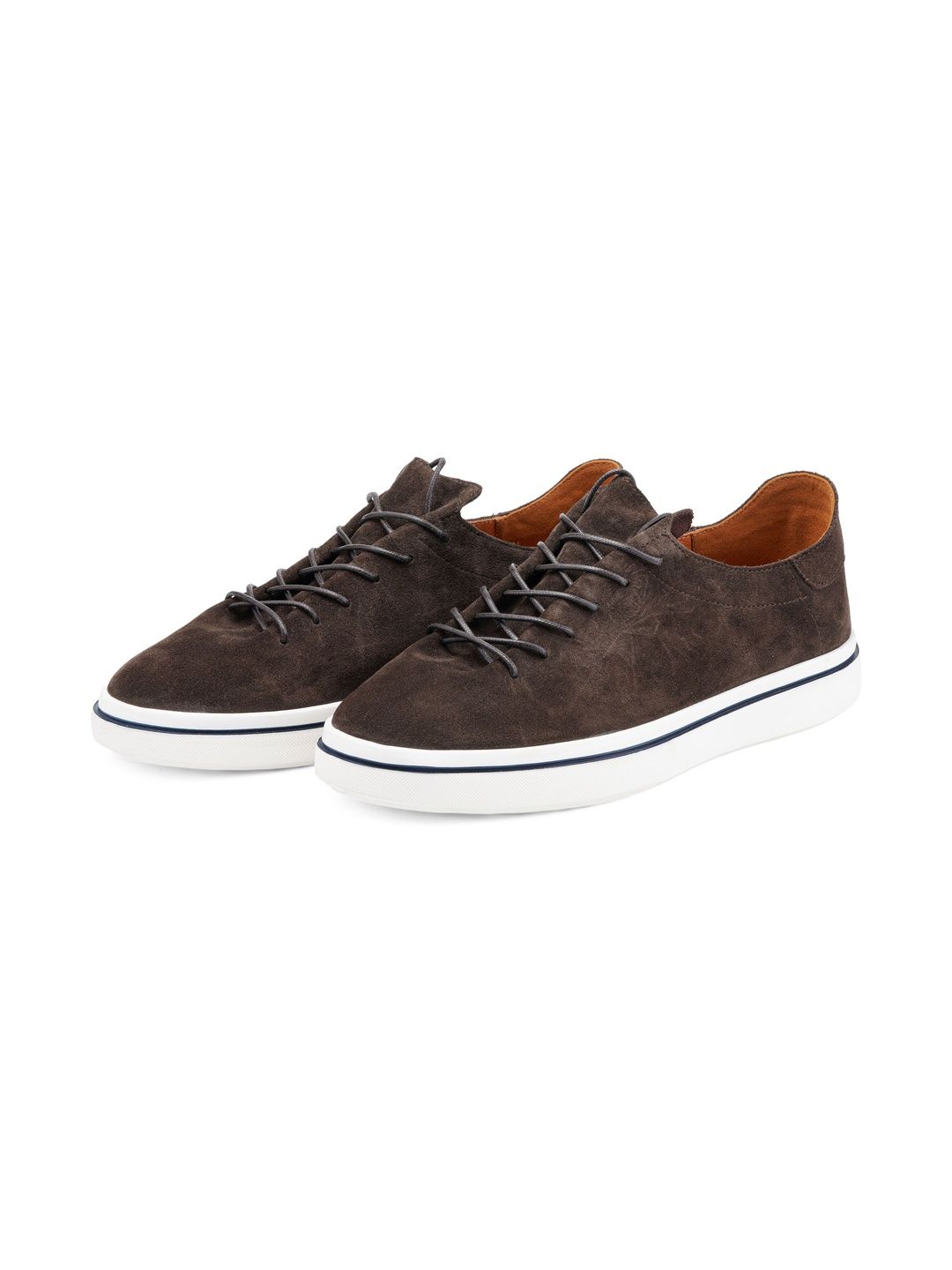 CORDWAINERS Men Lace-Up Round Toe Casual Sneakers-picture-20