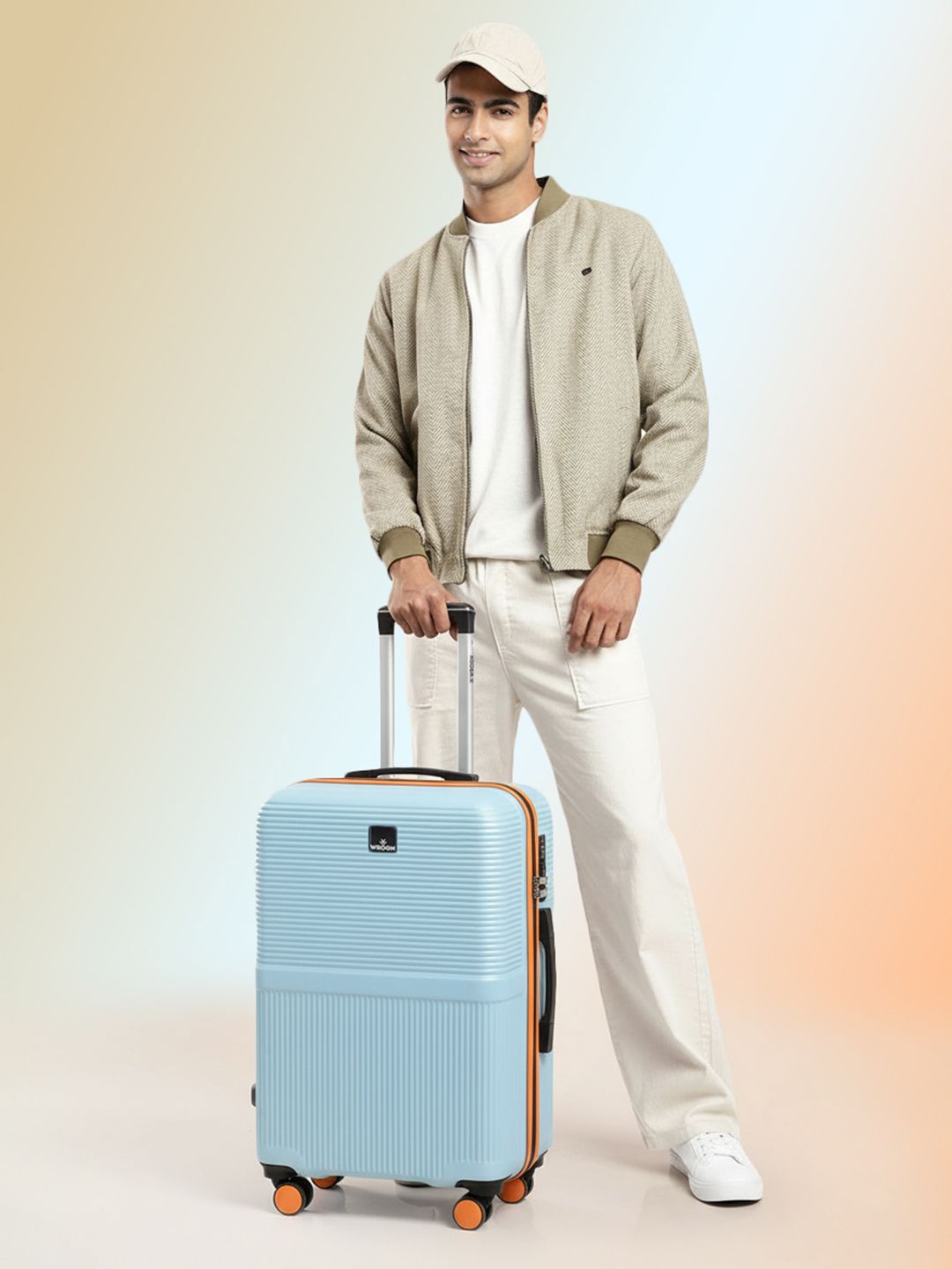 WROGN Textured Hard Medium Suitcase Trolley Bag- 51-100L-picture-26