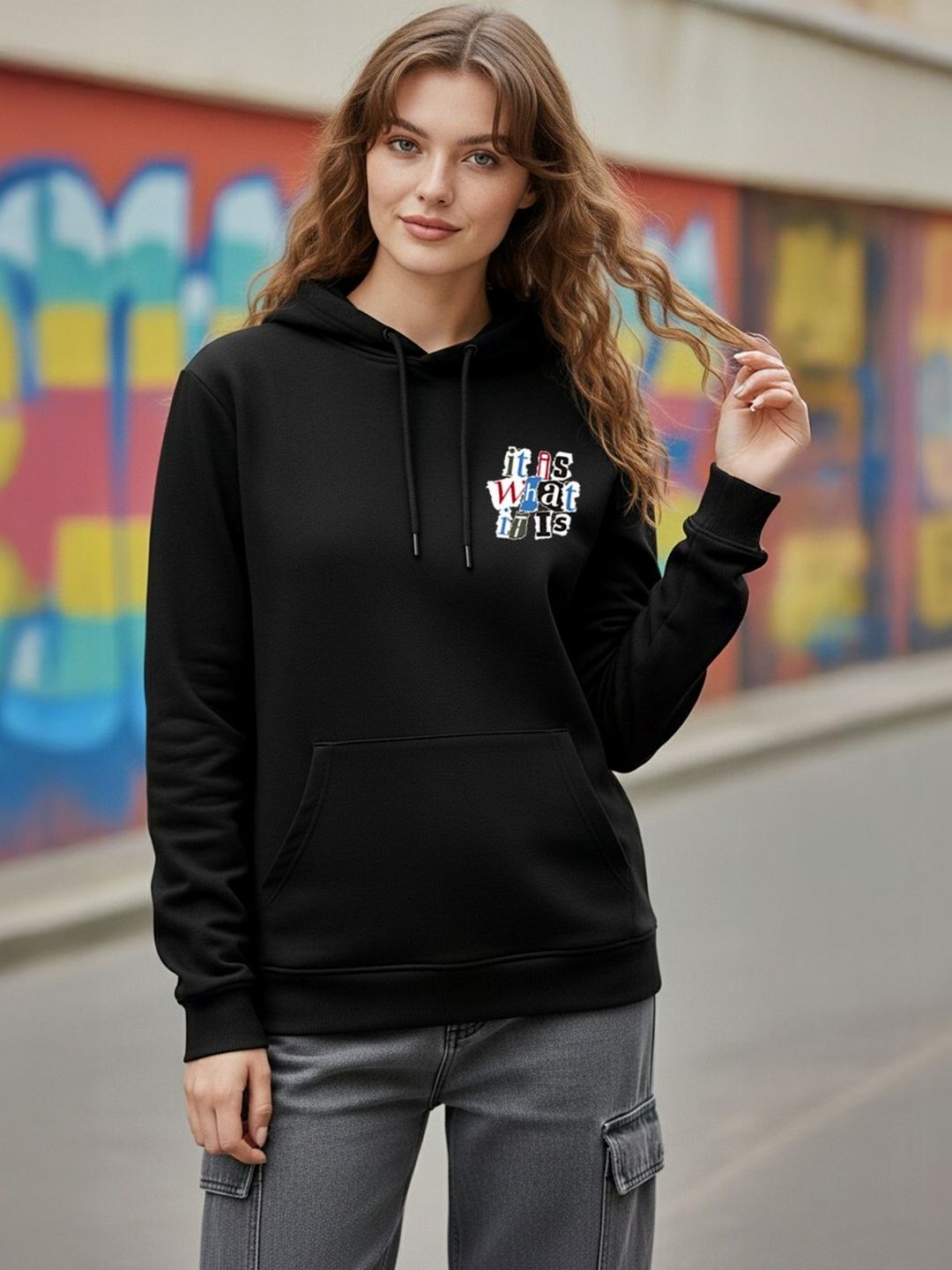 SZN Women Printed Hooded Sweatshirt-picture-31