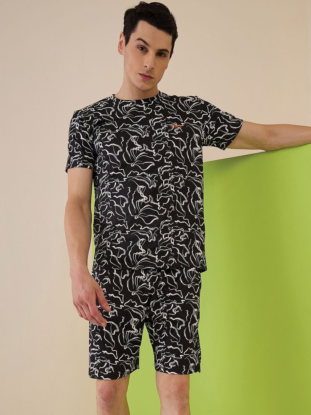 Sweet Dreams Men Printed Night suit-picture-38