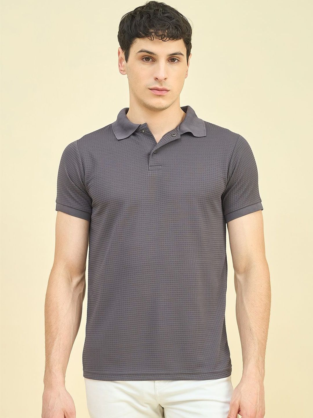 SZN Men Polo Collar T-shirt-image-29