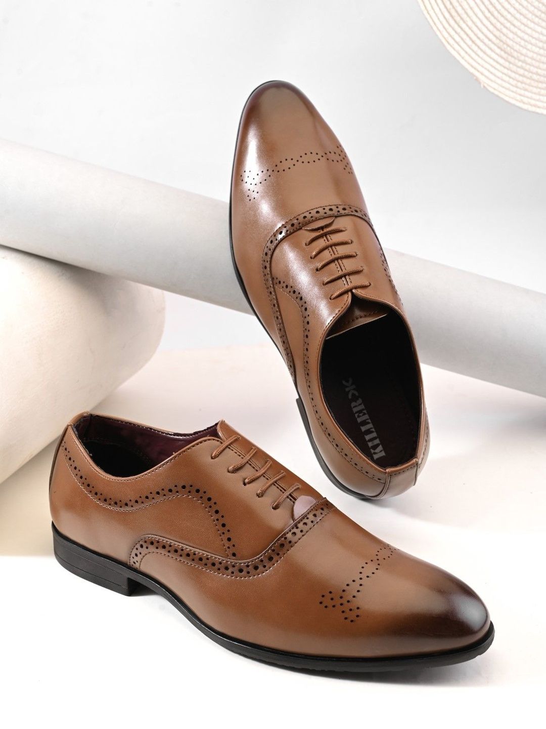Killer Men Round Toe Formal Brogues-picture-29