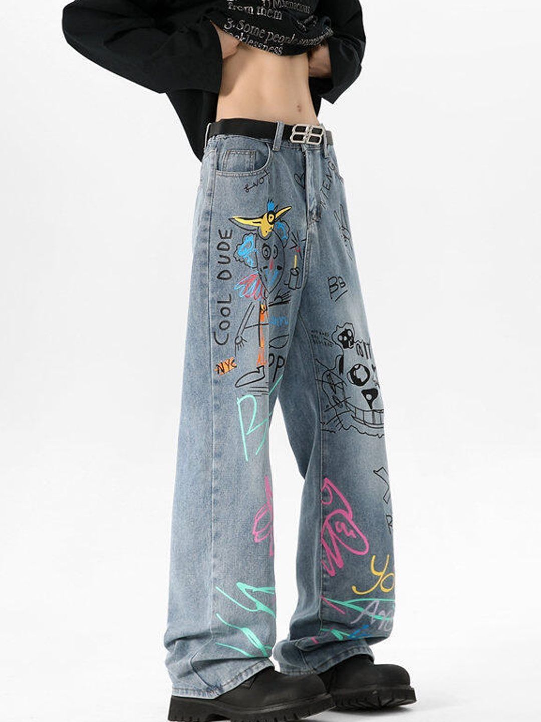 StyleCast Women Regular Fit High-Rise Light Fade Jeans-picture-29