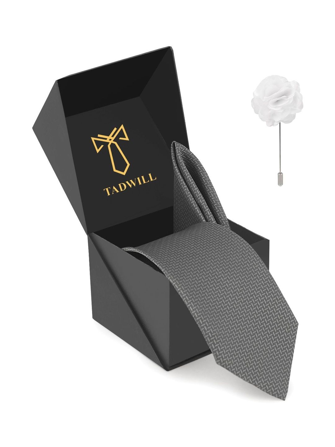 TADWILL Men Checked Broad Tie-picture-14