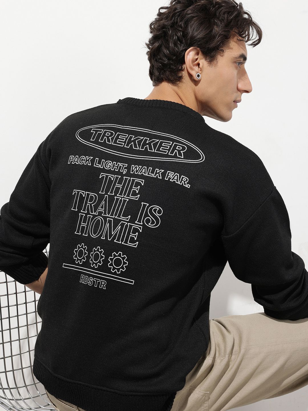 The Roadster Life Co. Typography Printed Pullover Sweaters-picture-37