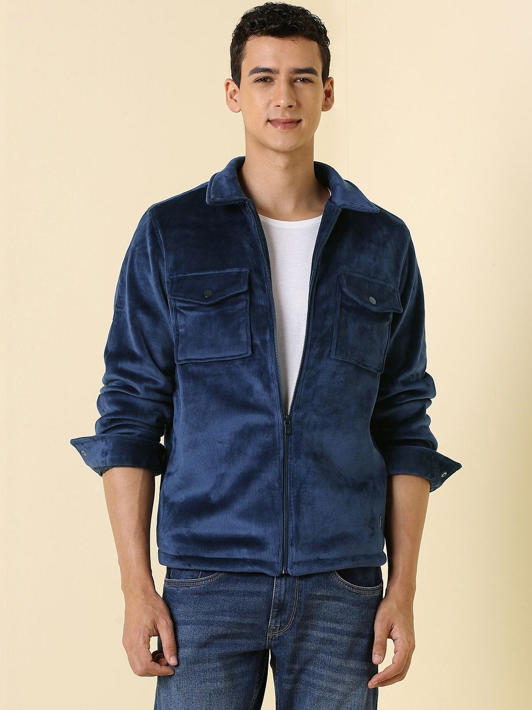 Allen Solly Men Bomber Jacket-picture-27