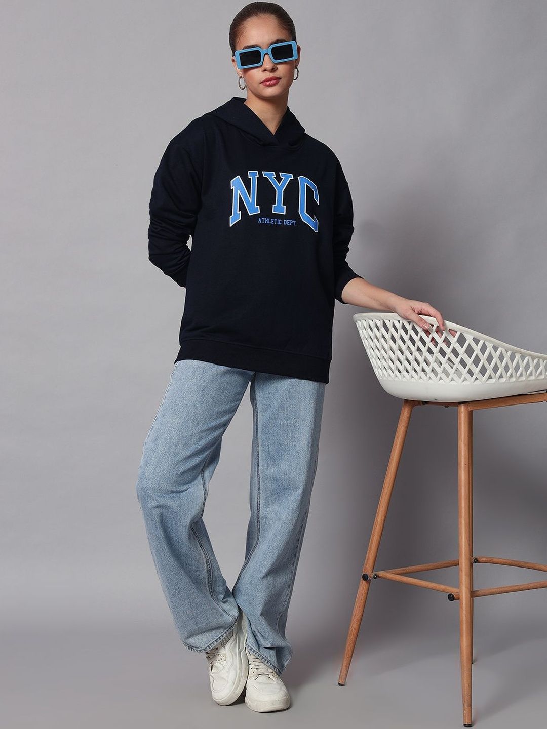 SZN Women Printed Hooded Sweatshirt-image-31