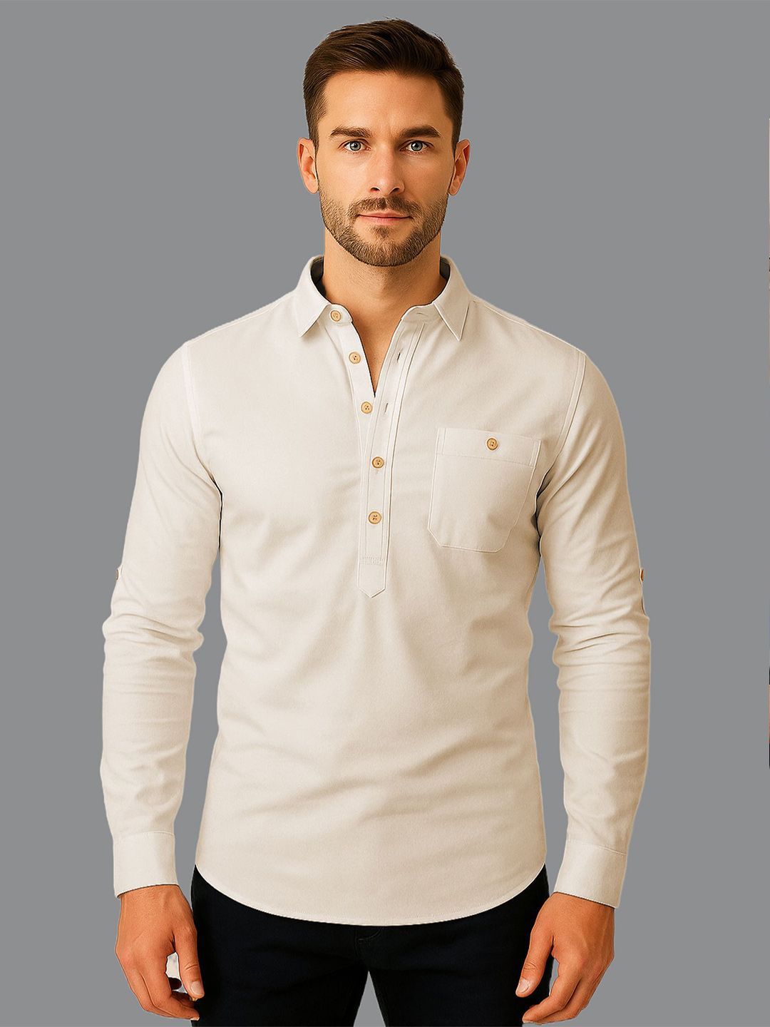 AMRIT TOP WEAR Men Kurta-picture-14