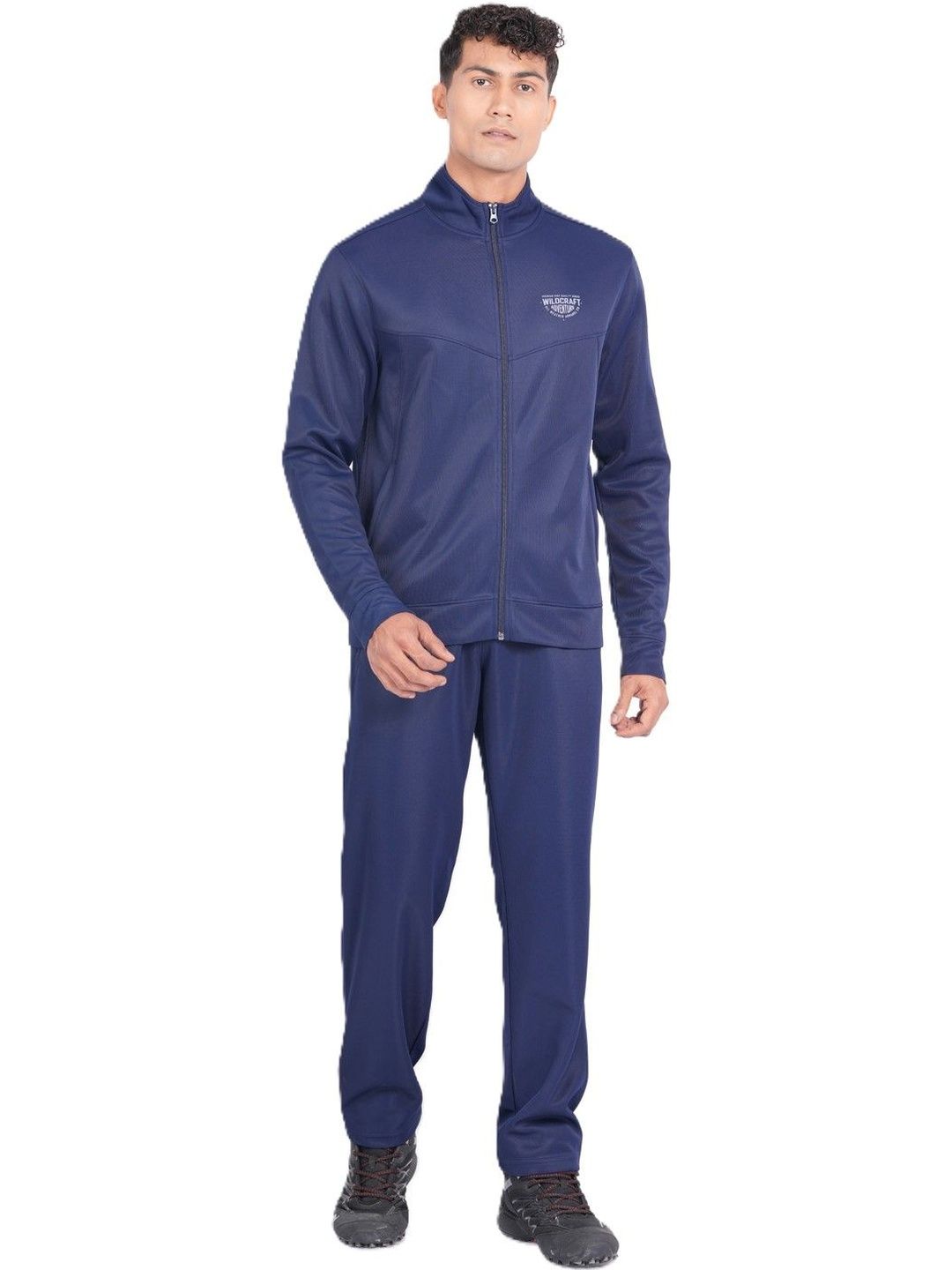 Wildcraft Men Mock Collar Mid-Rise Tracksuits-picture-26