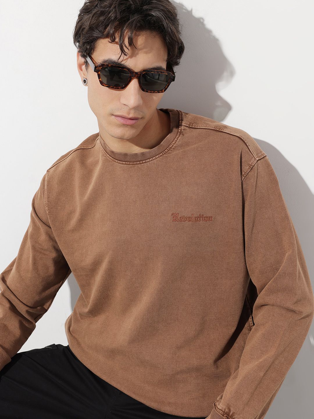 The Roadster Life Co. Relaxed fit Pullover Sweatshirt-picture-49