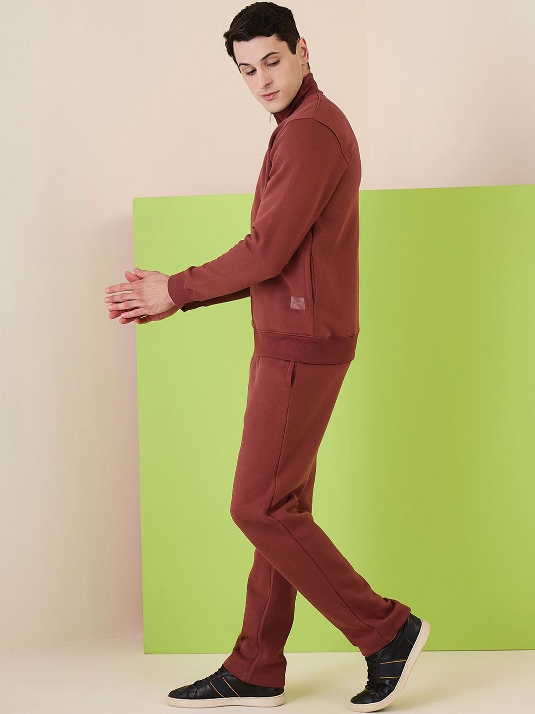 Sweet Dreams Men Mock Collar Neck Tracksuit-picture-29