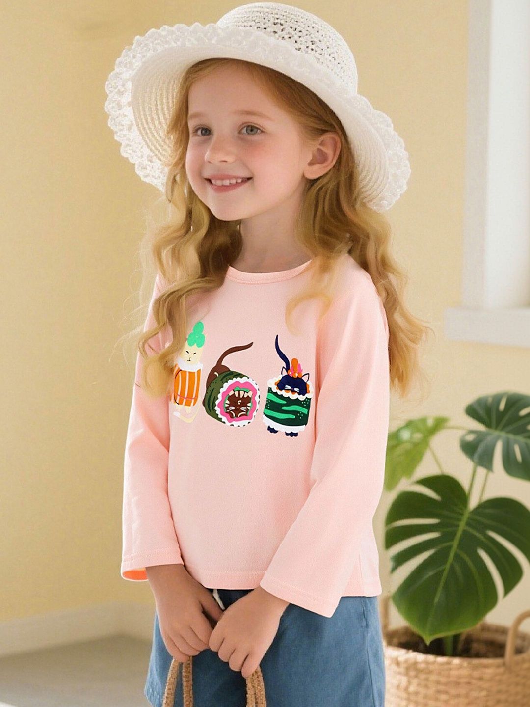 LULU & SKY Girls Pure Cotton Tshirts-picture-28