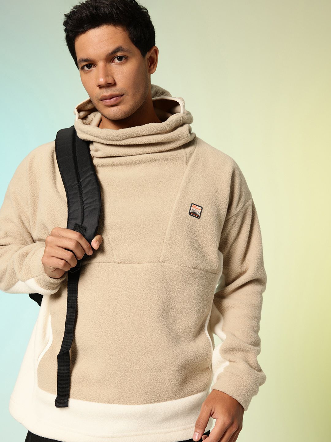 HRX by Hrithik Roshan Colourblocked Hooded Outdoor Sweatshirt-picture-22