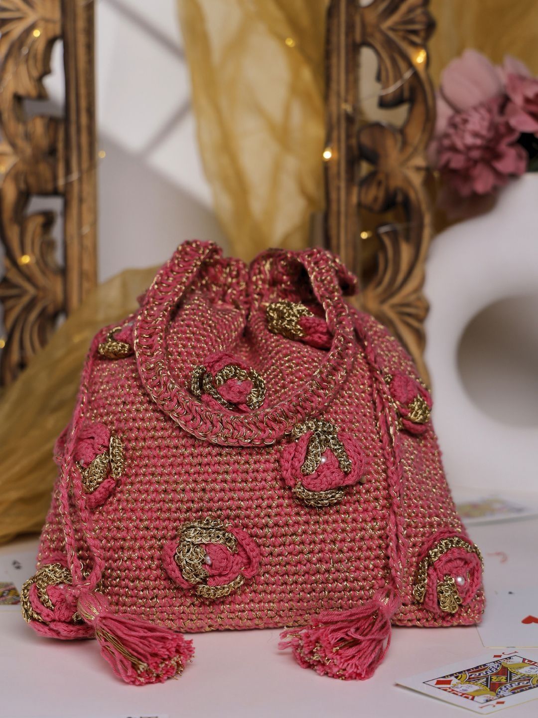 ITIHASIKALA Embellished Sling Bag-picture-38