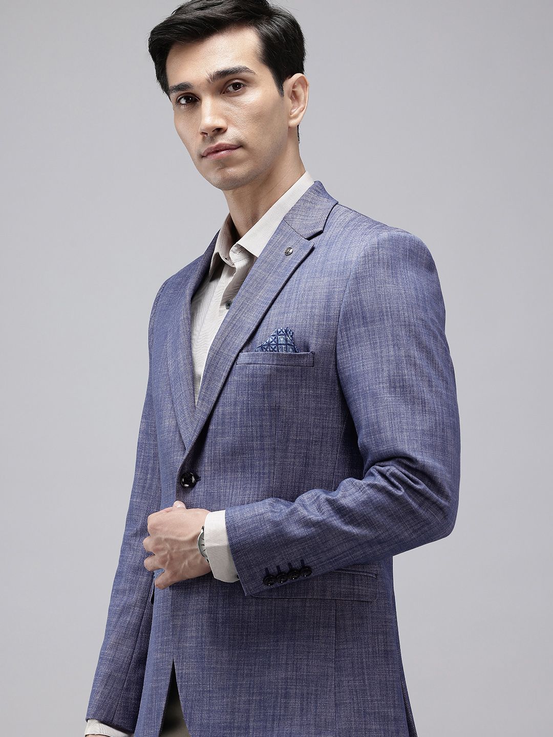 Theme Slim Fit Single-Breasted Formal Blazer-picture-21