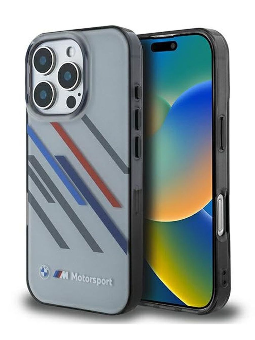 BMW Geometric Printed iPhone 16 Pro Back Case Mobile Accessories-picture-55