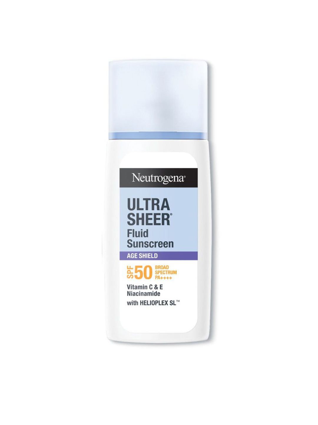 Neutrogena UltraSheer Age Shield Fluid SPF50+ Face Sunscreen - 40ml-image-0