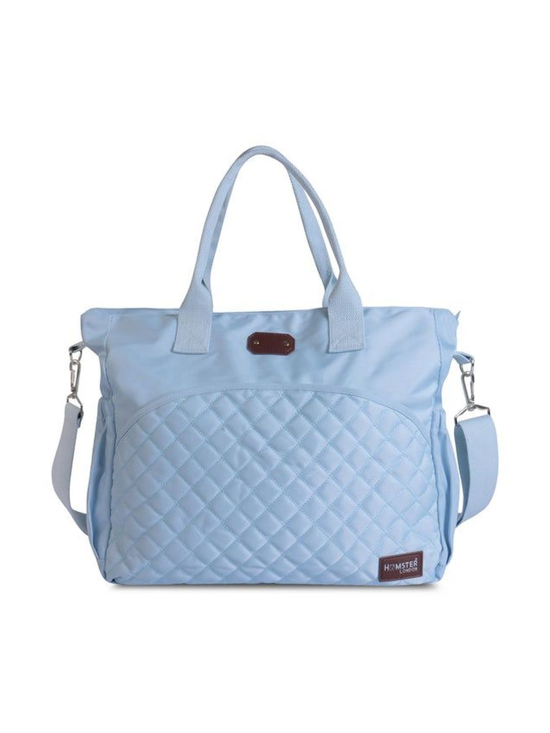 HAMSTER LONDON PU Structured Tote Bag with Quilted-image-43