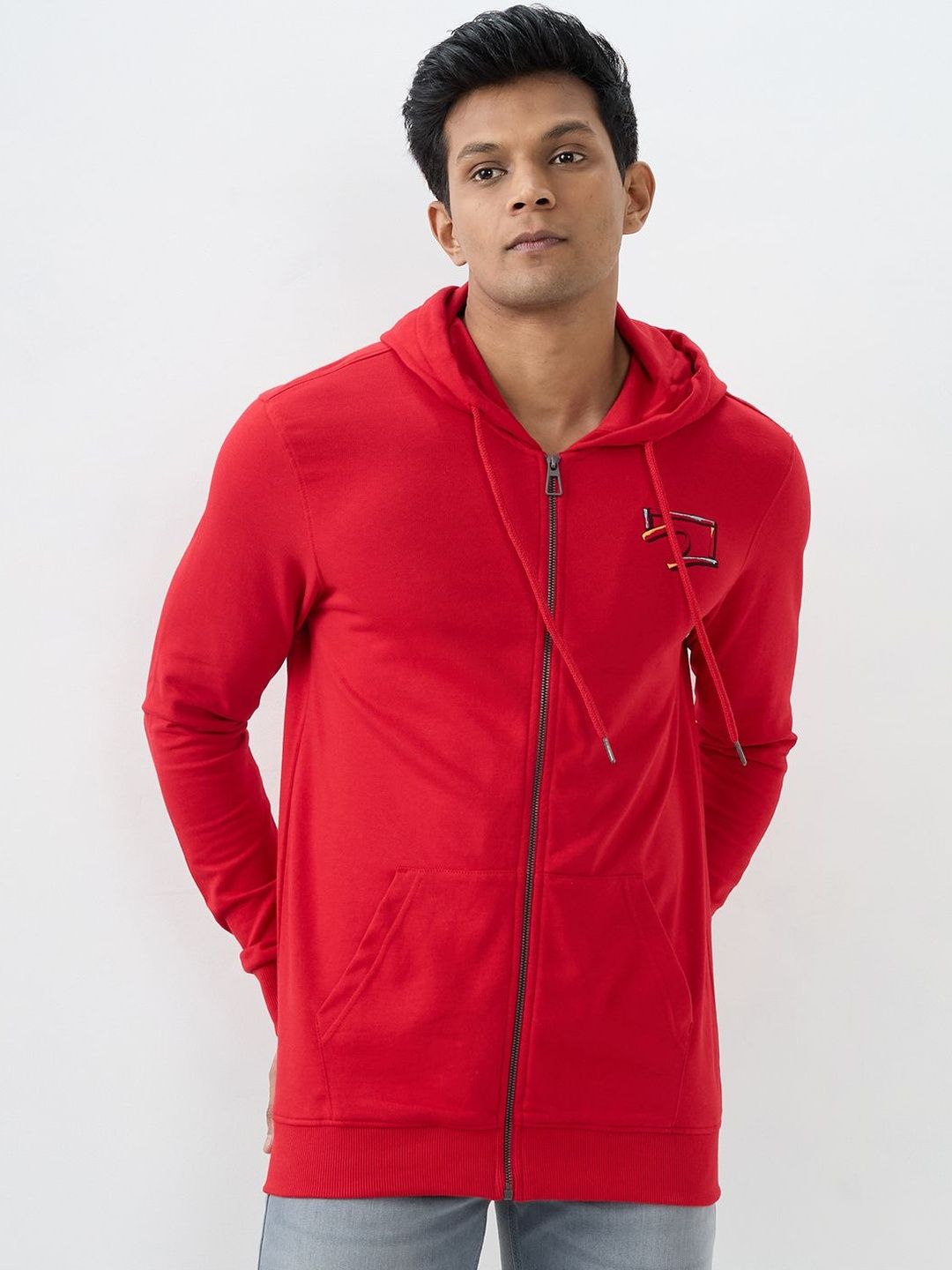 SPYKAR Men Printed Hooded Sweatshirt-picture-30