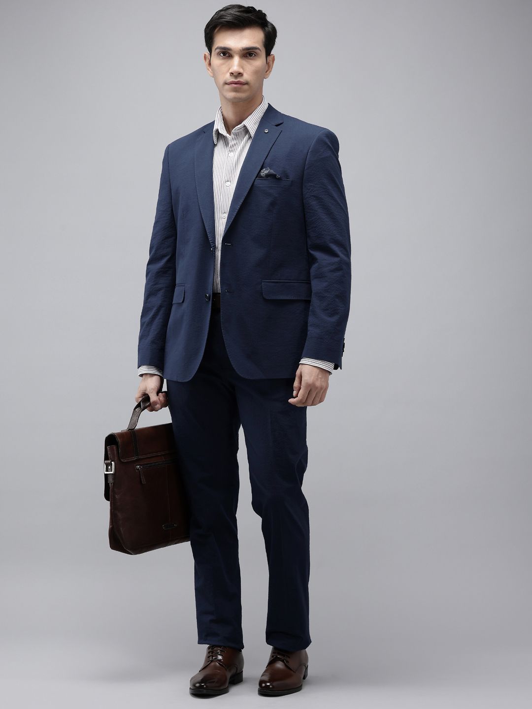 Theme Slim Fit Single-Breasted Two-Piece Formal Suit-picture-43