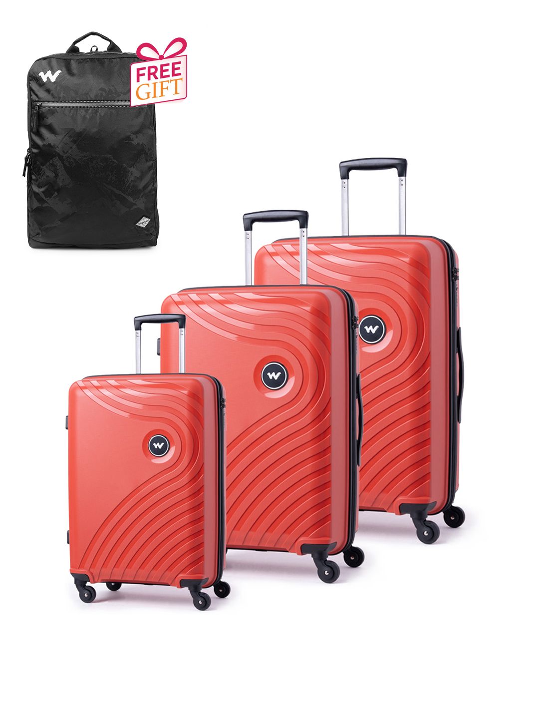 Wildcraft Set Of 3 Trolley Bags With 1 Free Backpack-image-37