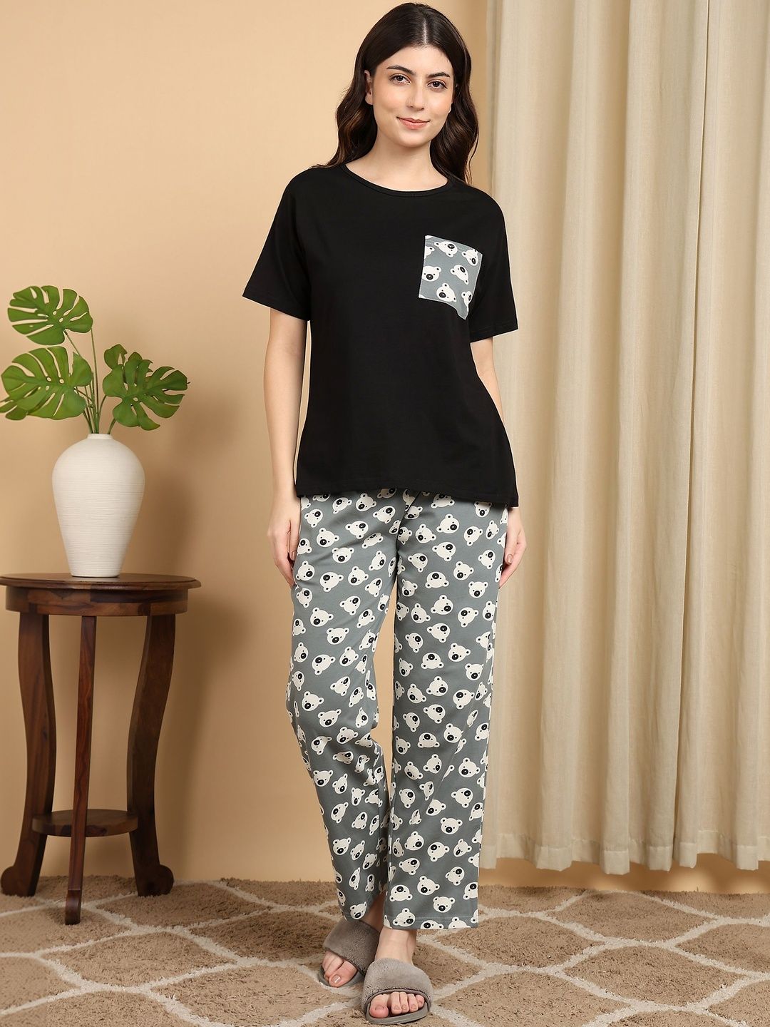 Smarty Pants Women Printed Night suit-picture-30