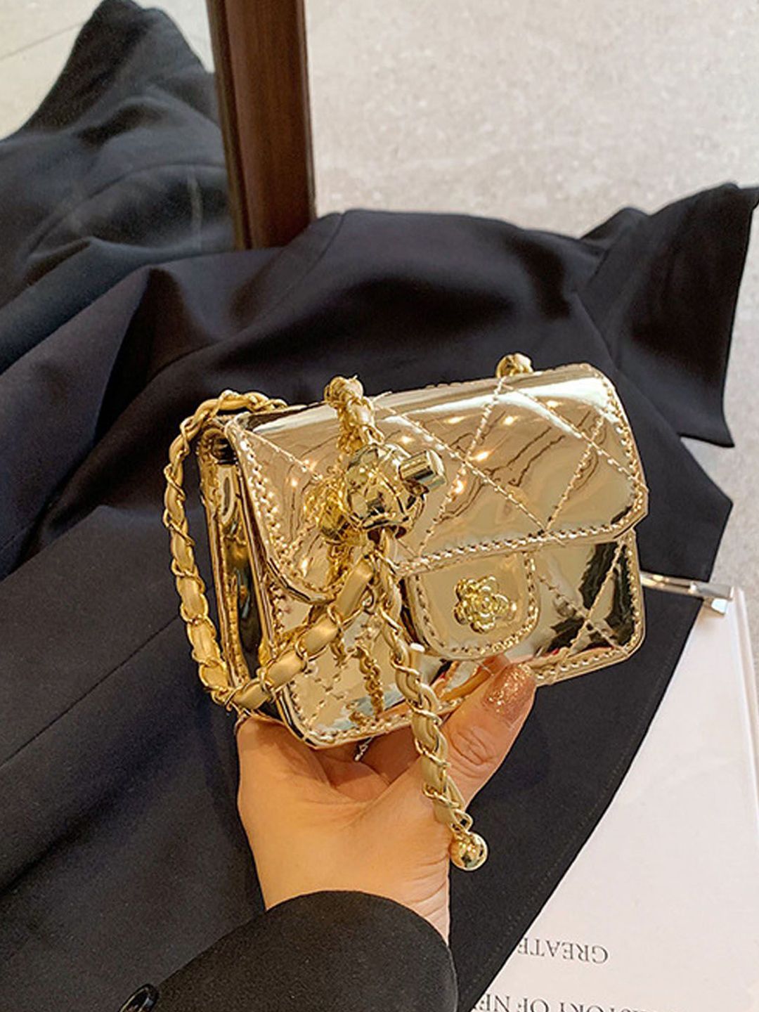 StyleCast PU Structured Sling Bag-picture-20