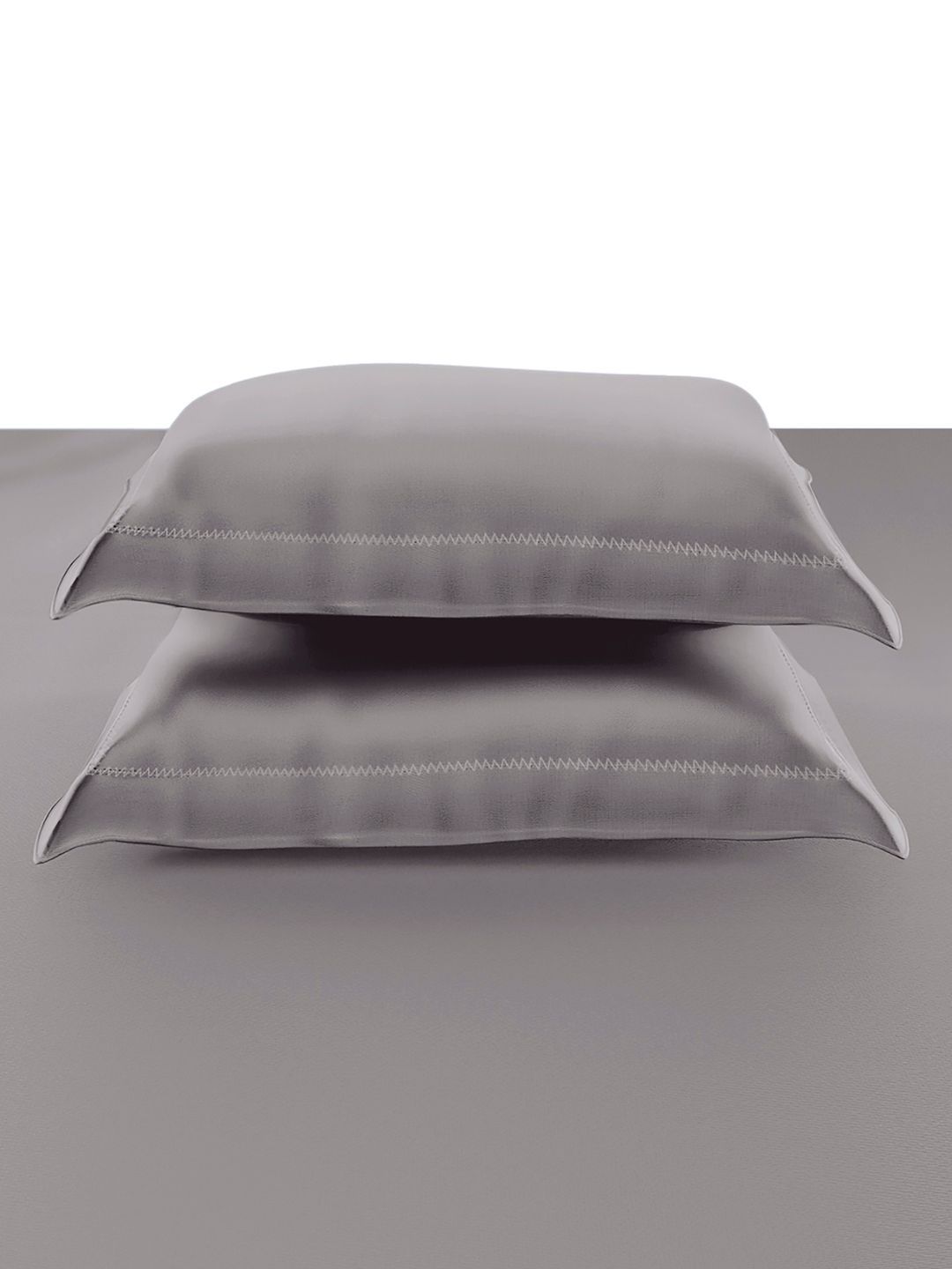 SANSAAR A DDECOR BRAND LIVE CONSCIOUSLY Purple Solid Cotton 3 Piece Double King Superfine Bedding Set-image-42