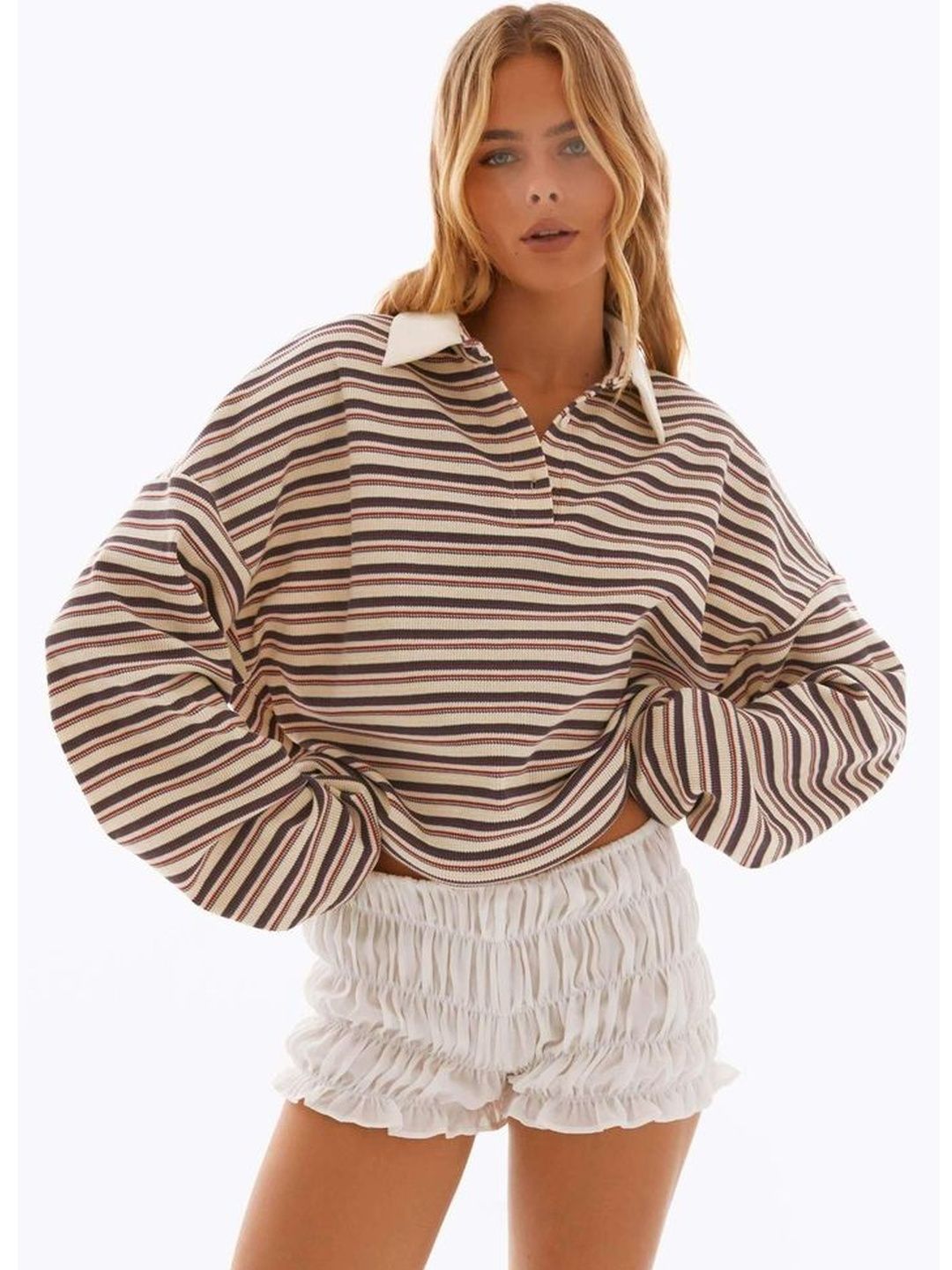 LULU & SKY Women Striped Sweatshirt-picture-23