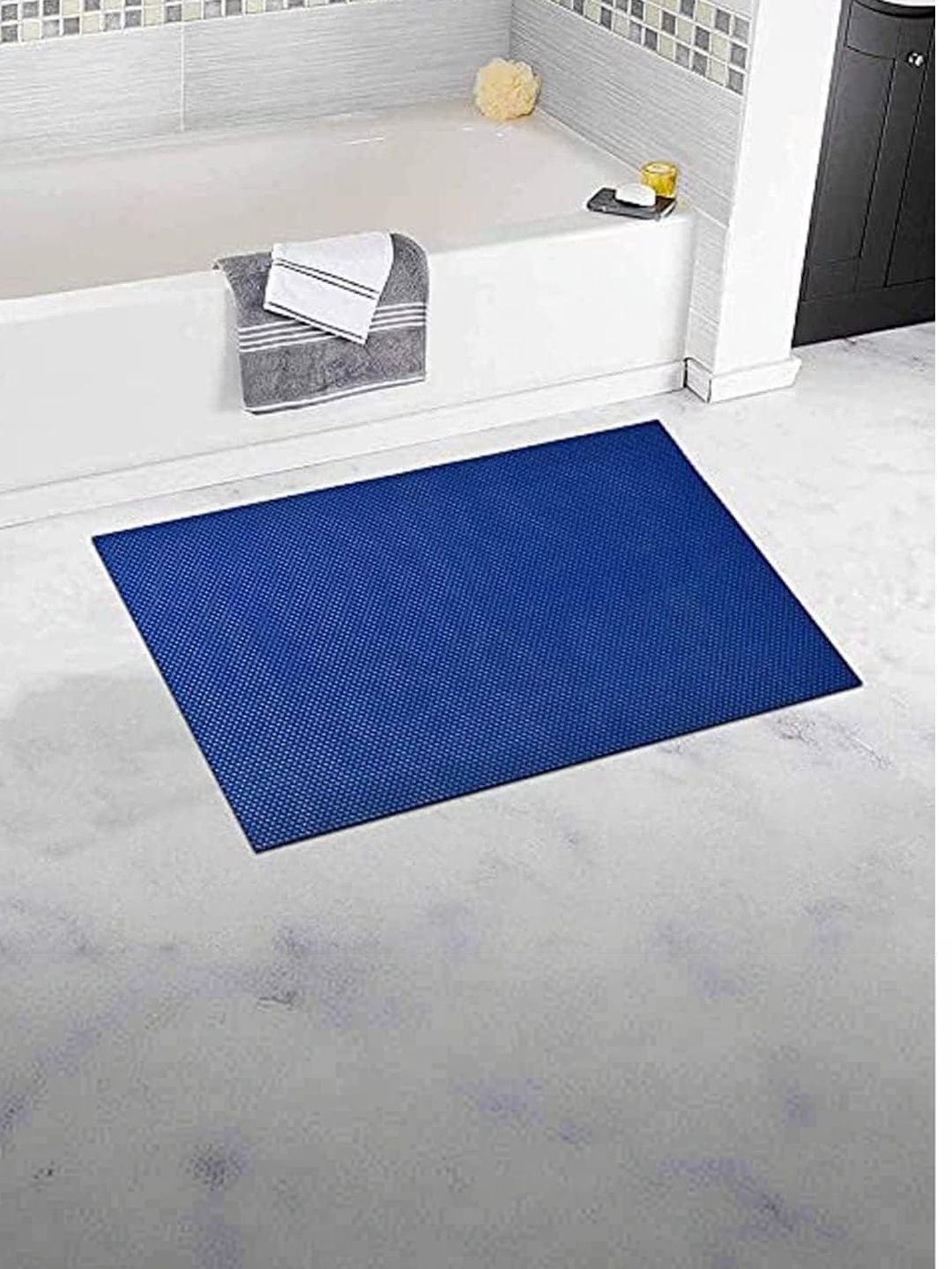 Mopak Decor Blue Self-Designed Anti-Skid & Waterproof Doormat-picture-12