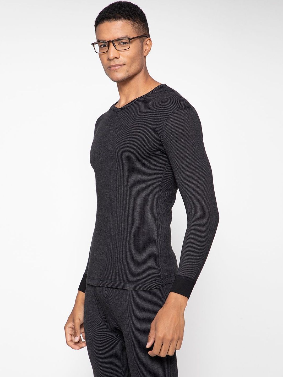 AMUL COMFY V-Neck Full Sleeve Thermal Top-picture-25
