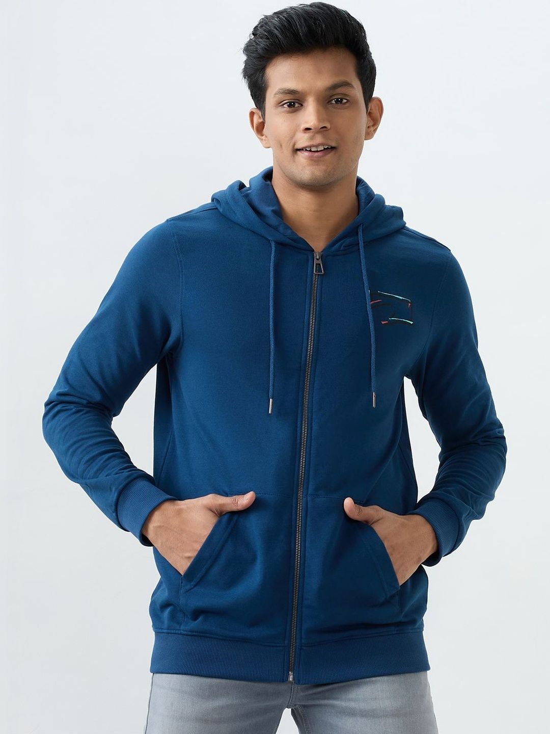 SPYKAR Men Printed Hooded Sweatshirt-picture-25