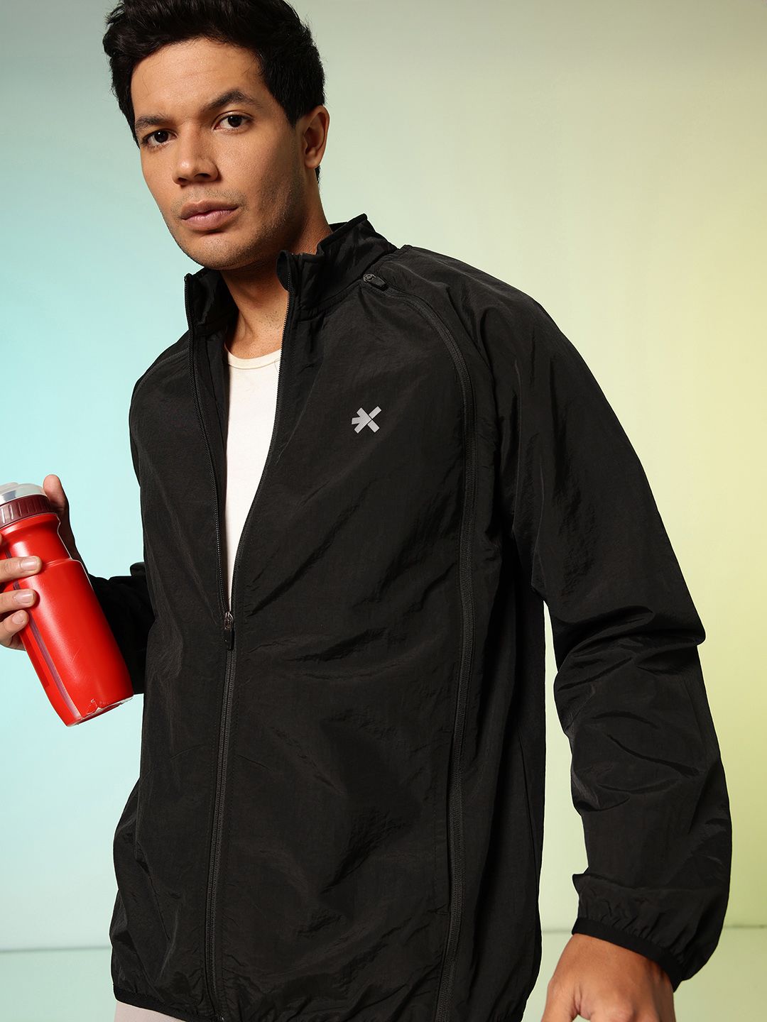 HRX by Hrithik Roshan Detachable Sleeves Training Sporty Jacket