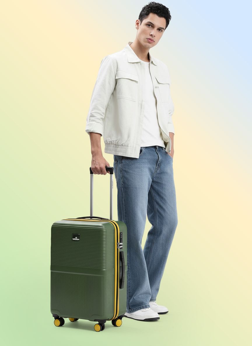 WROGN Textured Hard Medium Suitcase Trolley Bag- 51-100L-picture-15