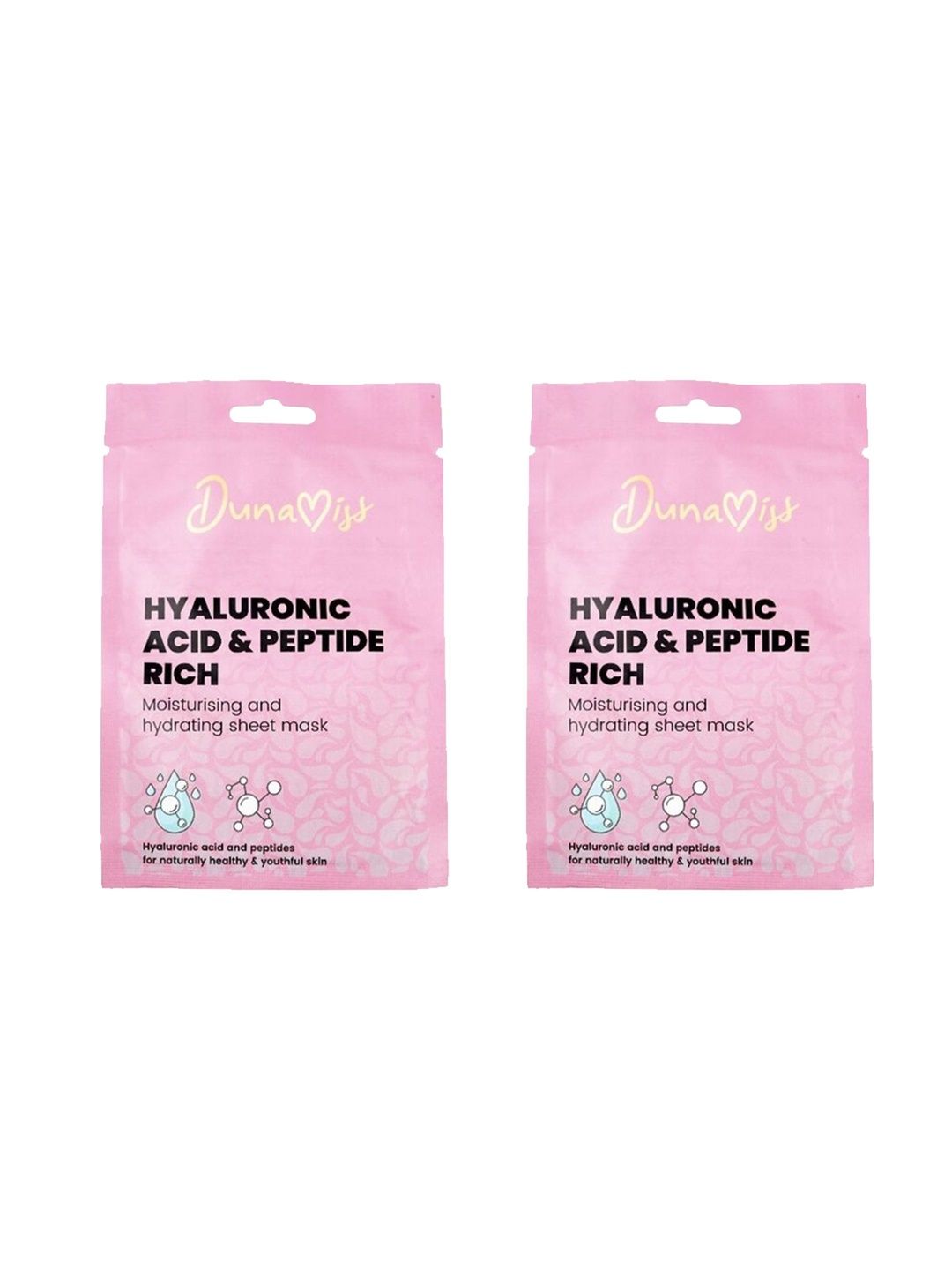 Dunamiss Cosmetics Set Of 2 Moisturizing & Hydrating Sheet Mask With Hyaluronic Acid-image-12