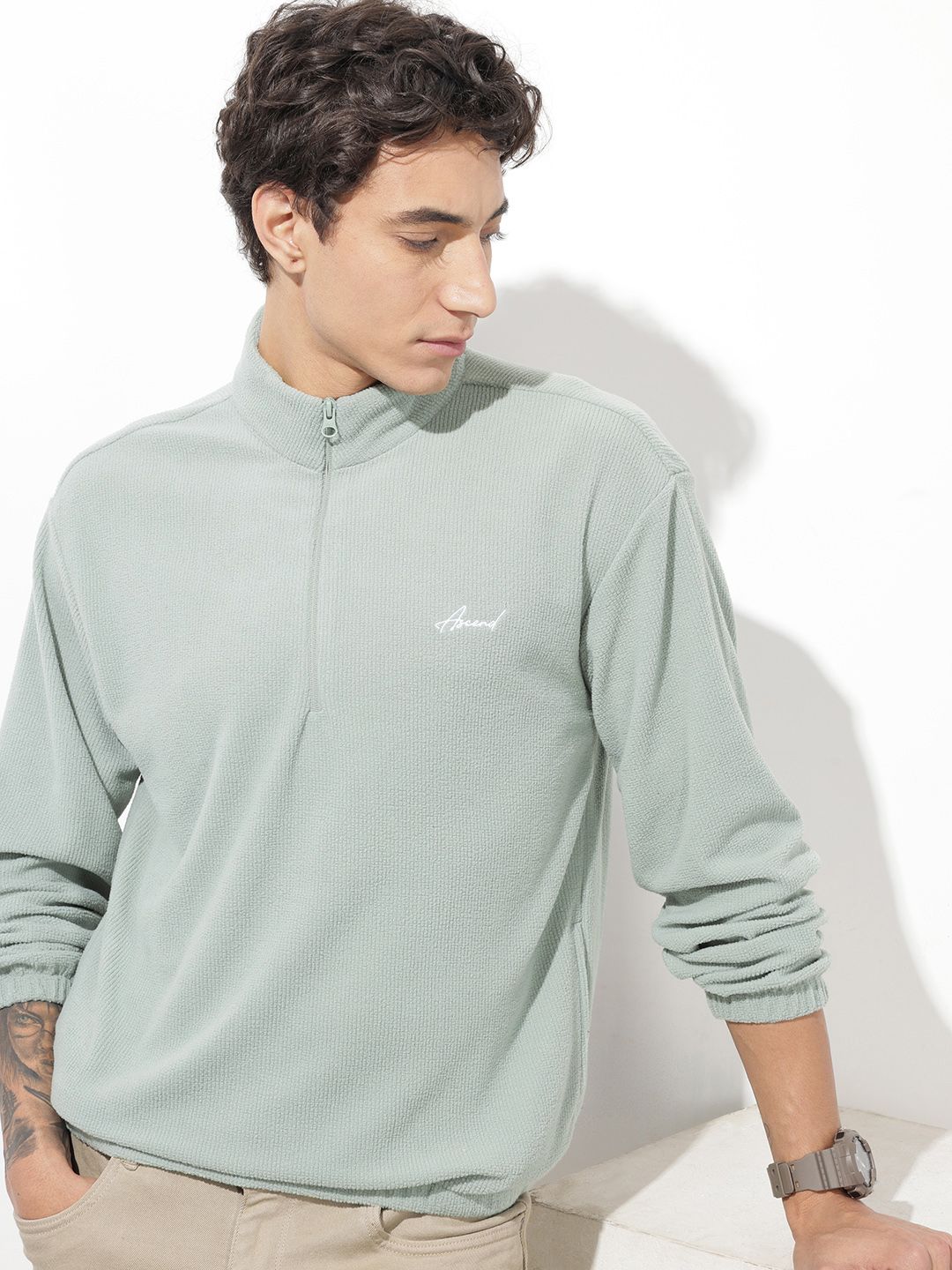 The Roadster Life Co. Mock Collar Sweatshirt-picture-17
