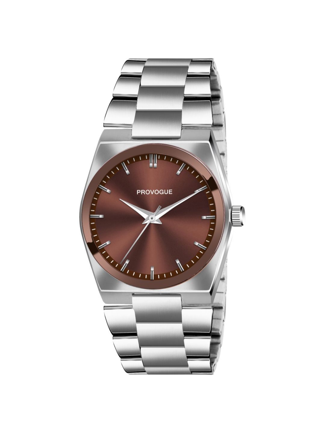 Provogue Men Dial & Stainless Steel Straps Analogue Watch SK-PG-4092-RWNSLVRR-image-21