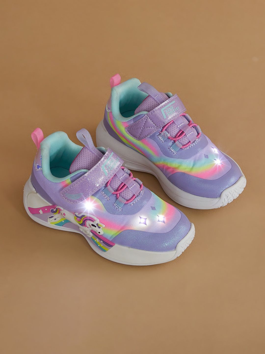 Fame Forever by Lifestyle Girls Colourblocked Sneakers-picture-58
