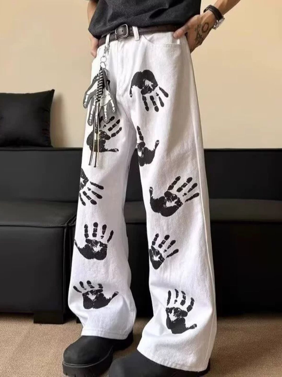 StyleCast Men Printed Relaxed Trousers-image-45