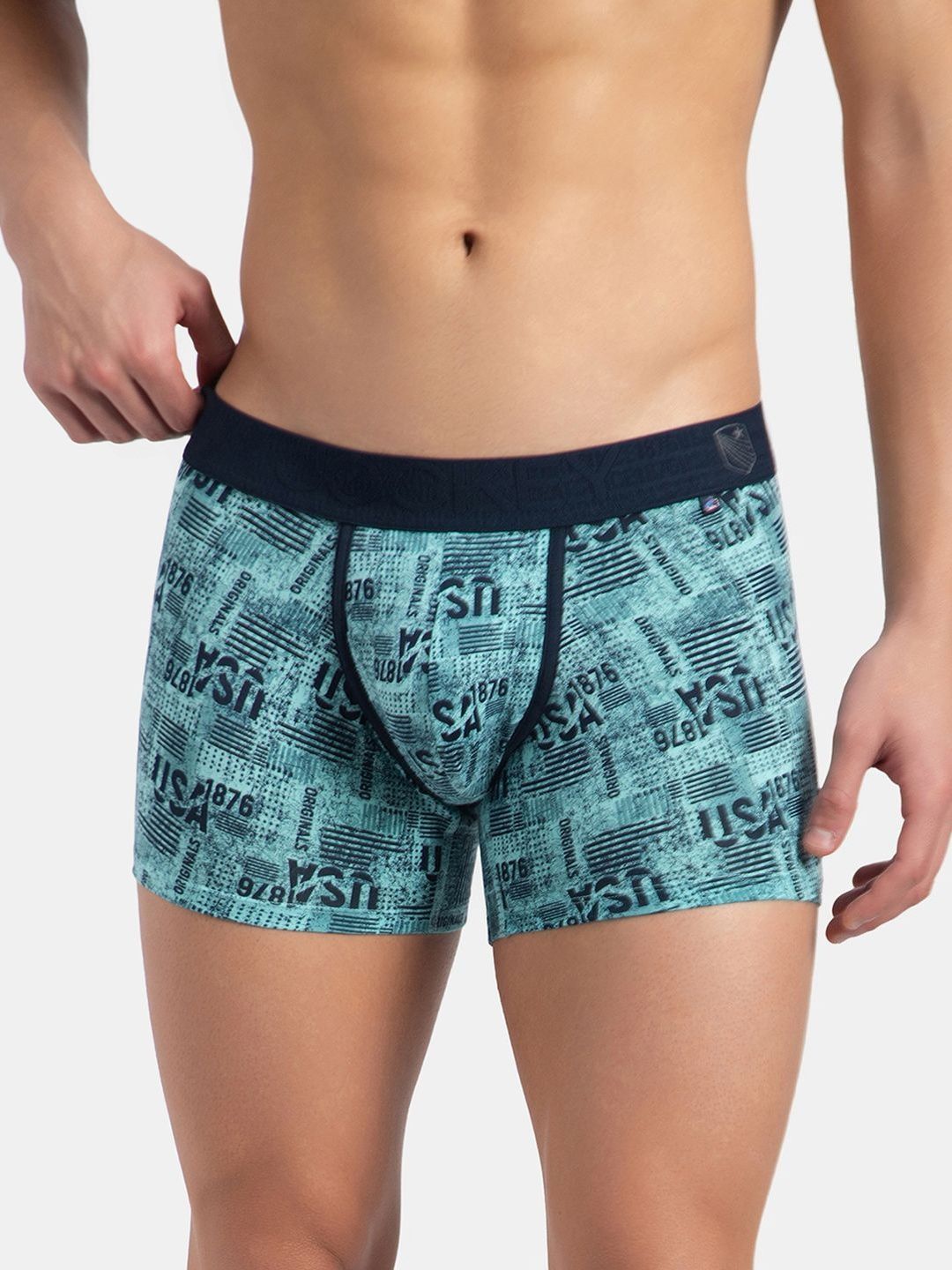 Jockey Printed Cotton Trunk-picture-58