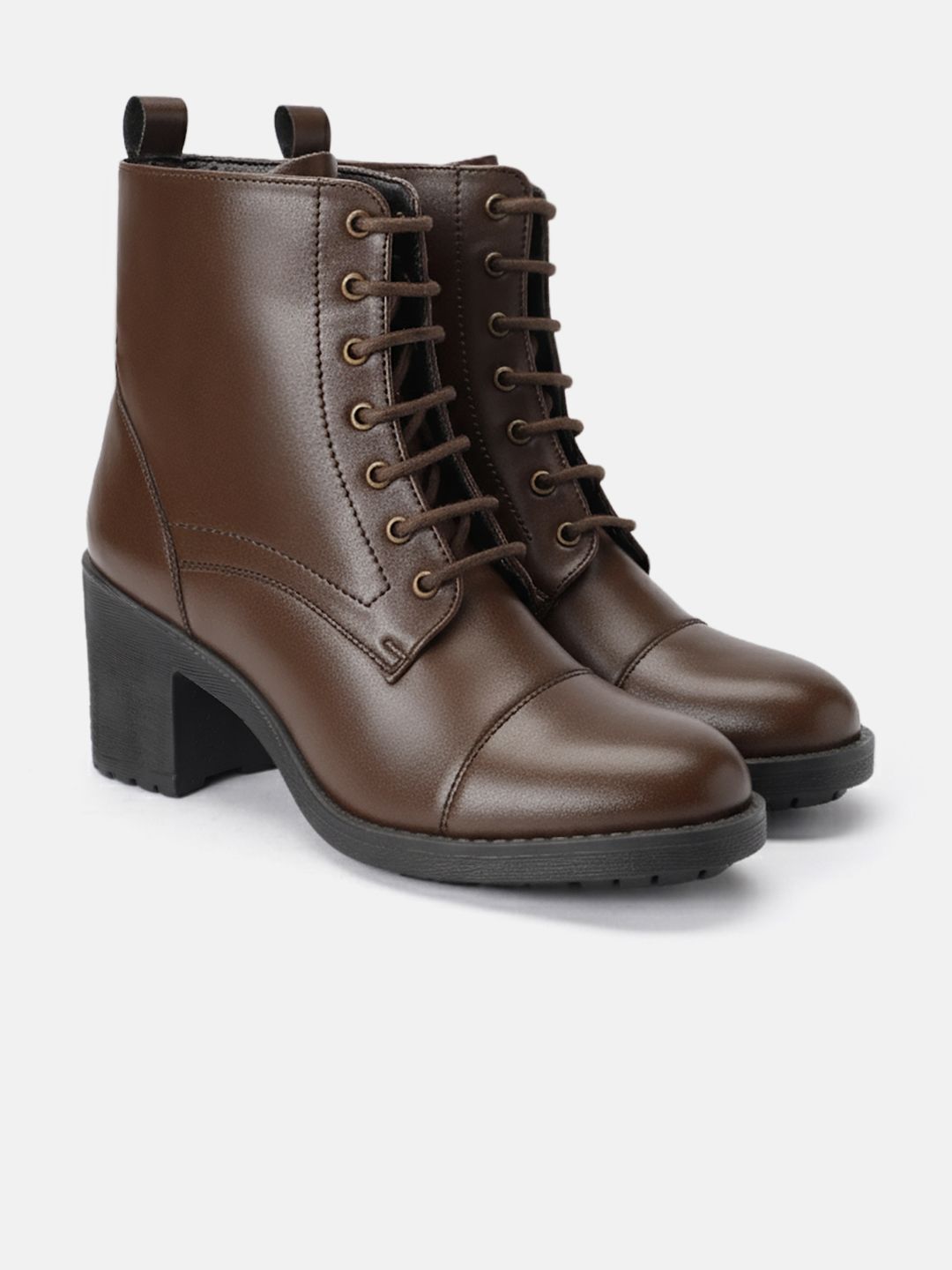 DressBerry Women Mid-Top Regular Boots-image-5