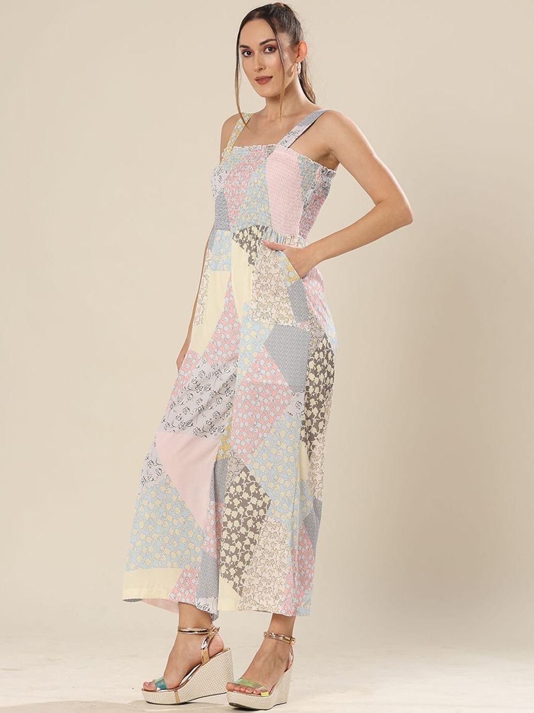 RESORTIRE Colourblocked Basic Jumpsuit-picture-31