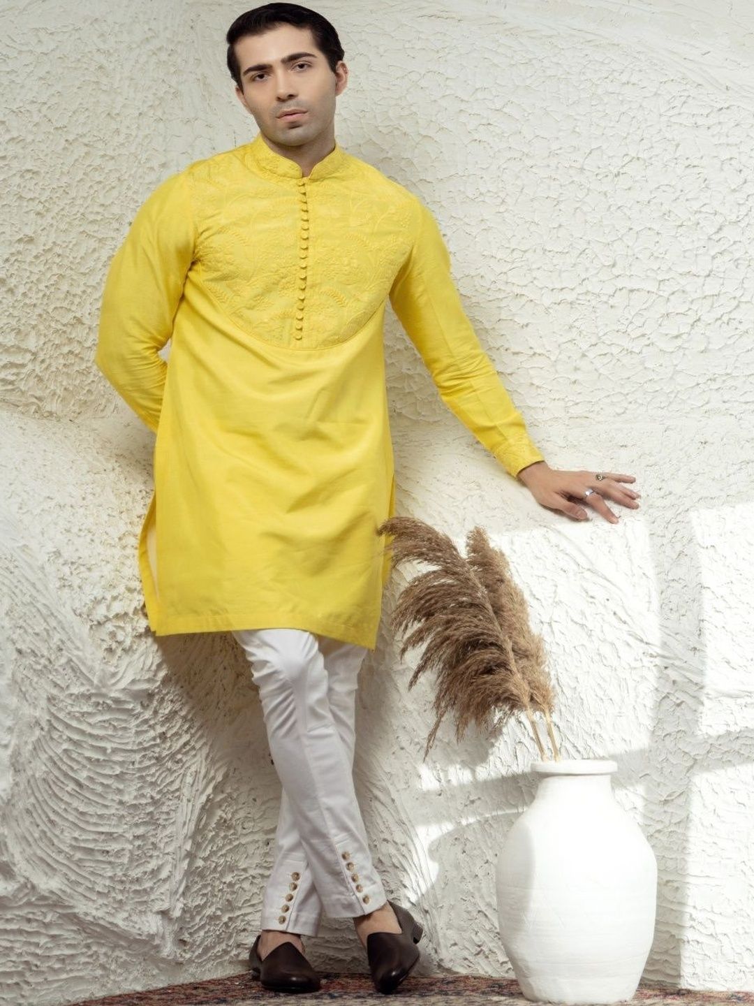 charchaand Men Embroidered Thread Work Handloom Kurta-picture-26